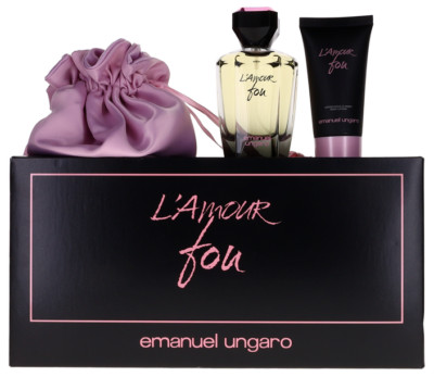 L'Amour Fou Por Emanuel Ungaro para Mujer Set: Edp + Loción Cuerpo (3.4+1.7) OZ
