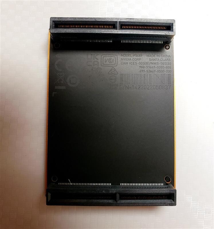 NVIDIA NVLink Bridge for RTX A6000 (3-Slot) P3669 (900-53669-0000