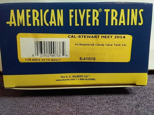 AMERICAN FLYER Cal-Stewart 7 Car Lifesavers Tank Car Set - Picture 17 of 21
