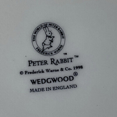 Wedgwood Peter Rabbit Christmas Plate 1983 1996 1998 1999 | eBay