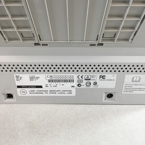 Fujitsu fi-6110 Pass-Through Duplex Document/Image Scanner *For parts* - Picture 4 of 4