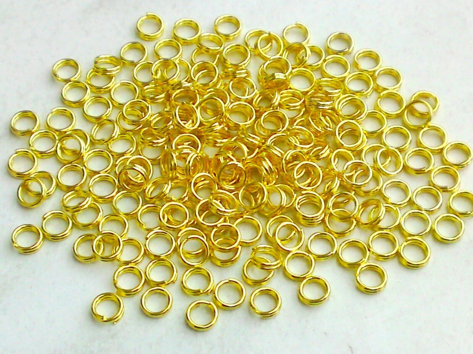 INWARIA Spaltringe 4/5/6/7/8/9mm Spiralringe Doppel Ringe