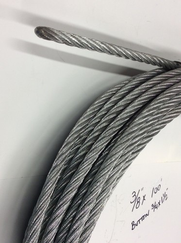 Water Service Line Slitter Puller Trenchless Pipe Replacement Cable 3/8”x 100’ - Picture 6 of 7