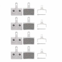 4 Paar Aluminium BremsbeläGe Resin Fahrrad ScheibenbremsbeläGe FüR Shimano B01S,