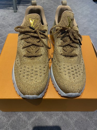 VNR 1A4BBA Technical Gold Knit Sneaker 