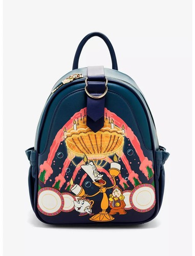 Our Universe Disney Beauty and the Beast Lumiere Be Our Guest Backpack