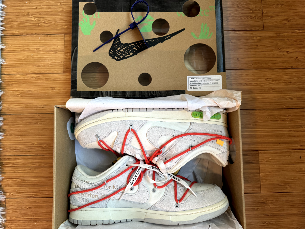 Nike Dunk High Limited Edition Off White Dunks Lot 13 Of 50