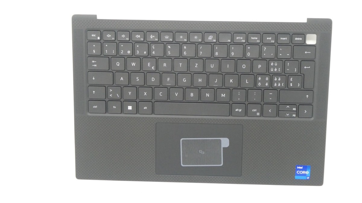 Dell Precision 5480 Palmrest & Swiss Backlit Keyboard assembly