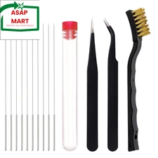 3D Printer Nozzle Cleaning Kit - 13 Pieces 3D Print Nozzle Cleaner Tools 0.4Mm C