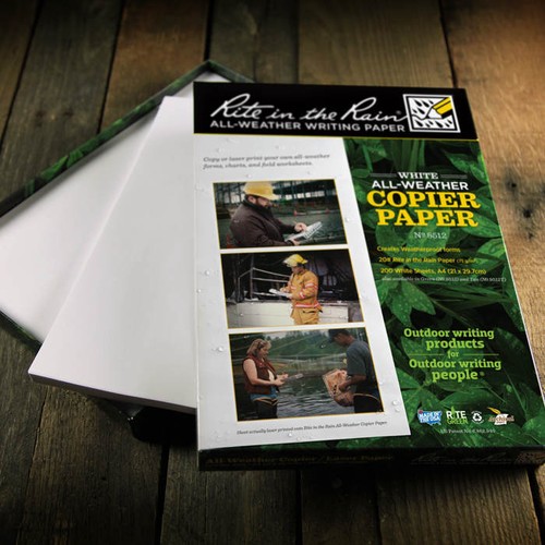 10 x *NEW* Rite in the Rain (RITR) All-Weather Laser / Copier LETTER Sheets! - Picture 4 of 6