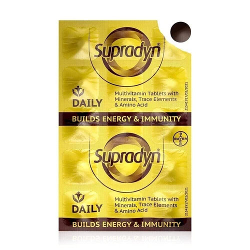 BAYER Supradyn Daily Multivitamin Tablets with Minerals For Men & Women - Picture 3 of 8