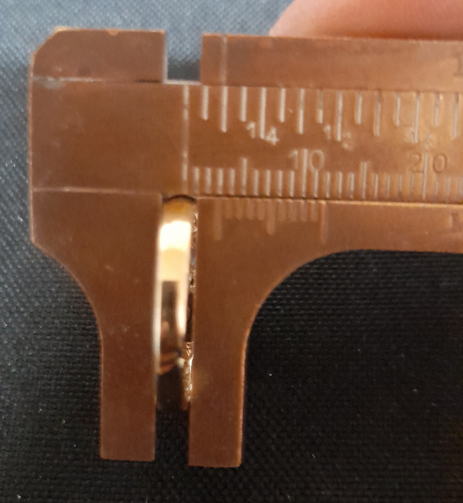 10k Solid Gold Multicolor Gemstone Ring. Size 7.A… - image 12