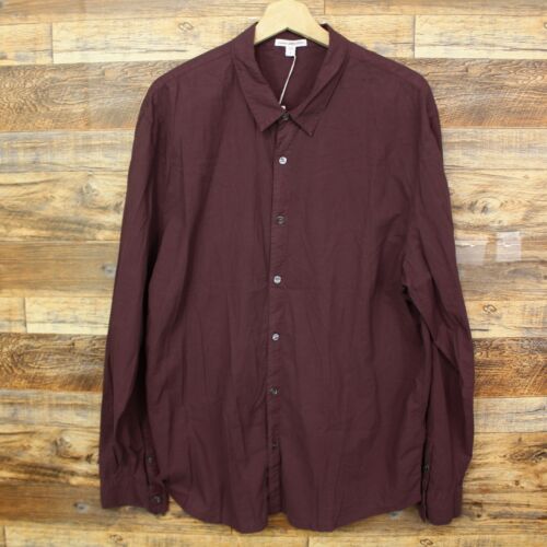 Camicia James Perse con bottoni taglia 4 uomo MLC3408 NUOVA - Foto 2 di 10