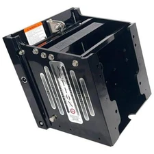 Bob's Machine 12" Setback Action Jack Plate Black #100-112112P-PCGB