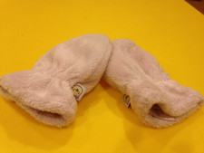 Infant 12M-18M Light Pink Winter Mittens 100 Polyester