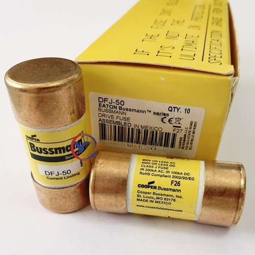 10PCS/Box New For Bussmann DFJ-50 Fuse Solar PV 10*38mm 50A 600VAC - Zdjęcie 2 z 7