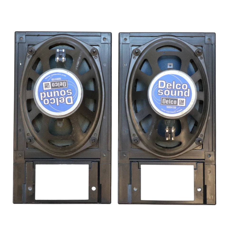 CHEVY S10 BLAZER GMC JIMMY TYPHOON CLOTH REAR SPEAKER GRILLES PAIR 16004150 - Изображение 3 из 4