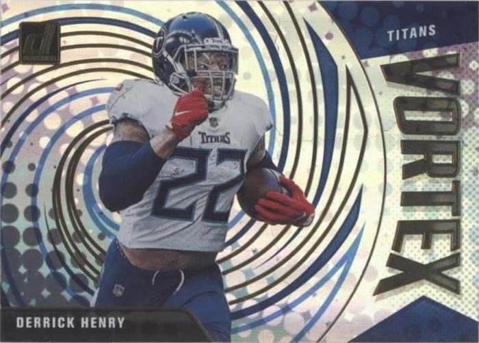 2021 Panini Donruss - Vortex Derrick Henry #VTX-DHE for sale online | eBay