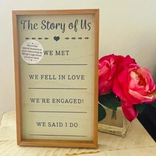 YOUNG'S INC 'THE STORY OF US' WALL/TABLETOP DECOR