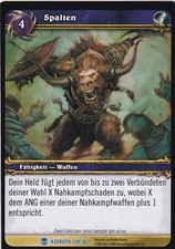 World of Warcraft TCG Azeroth 138 Spalten Rare NM