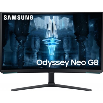 Samsung Odyssey Neo G8 G850NP Gaming-Monitor weiß/schwarz Curved 32 Zoll UHD 1ms