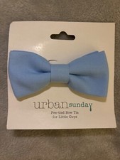 Urban Boutique Little Boys (2-4 lata) muszka Zion zielona niebieska w kratę nowa