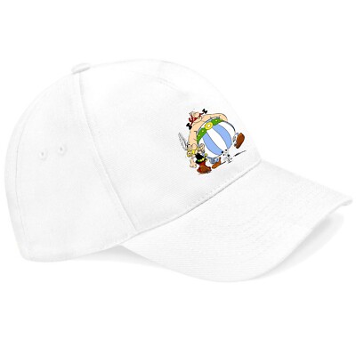 Astérix and Obélix Fun Weiße Baseball Cap Baseballcap - K105 -Weiß