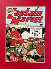 C.C. Beck Original Art 1975 / Captain Marvel #111 Cover / Color Recreation