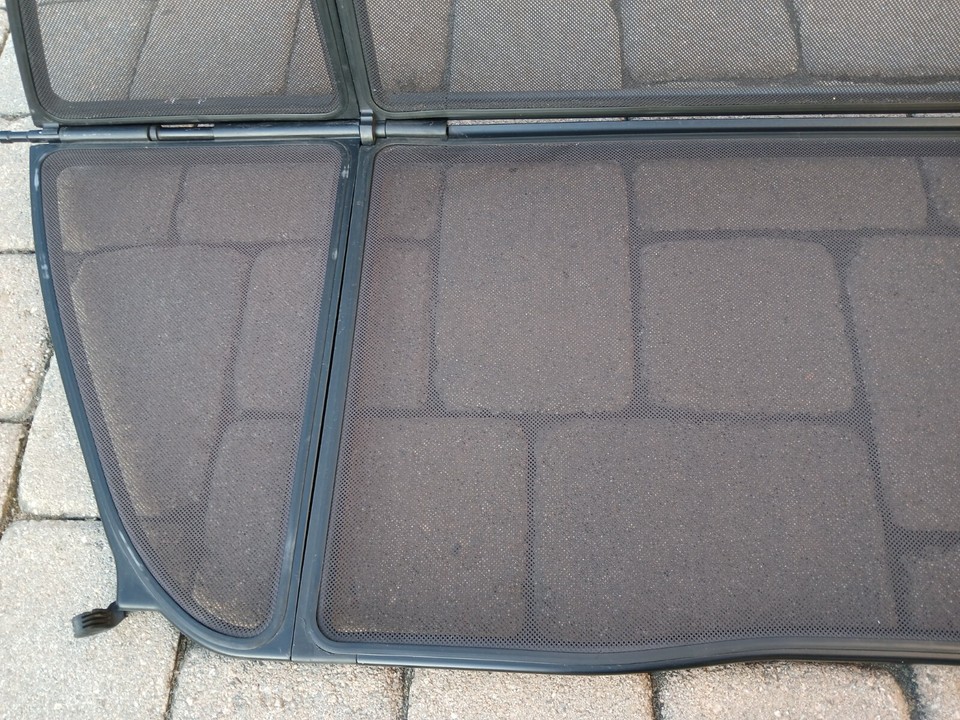 Genuine BMW E46 20002007 Convertible OEM Wind Deflector Windscreen eBay