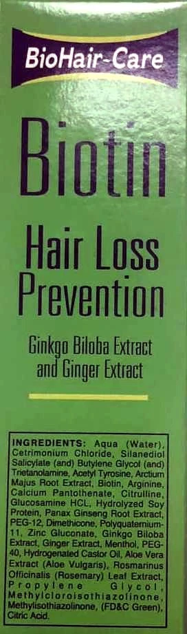 BIO HAIR-CARE,  Biotin Hair Loss Prevention 125 ml  - Image 3 of 3