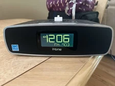 iHome iP90 AM/FM Docking Station With Current Adapter WORKING