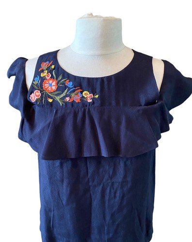 Ann Taylor LOFT Women's Cold Shoulder Short Sleeve Blouse Top Shirt Size XS  | eBay