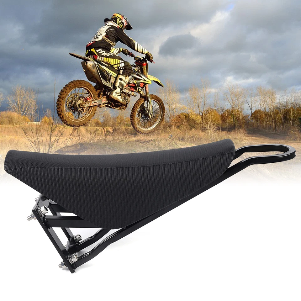 Motorcycle Saddle Seat PU+Iron E-bike Saddle For Stealth Bomber Beach Cruiser - Image 4 of 4