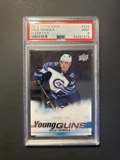 2019 Upper Deck Series One Young Guns #204 Clear Cut Ville Heinola PSA 9
