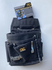 Clc Work Gear 5505 Black Ballistic Polyester 12 Pockets, 5505