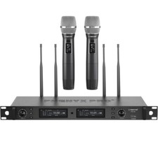 Phenyx Pro Wireless Microphone System,true Diversity Dual Cordless Mics,was £343