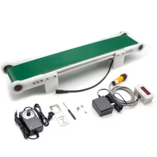 Small Production Line Conveyor Desktop Conveyor Belt with Photoelectric Counter