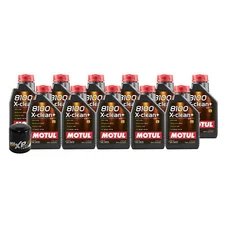 11L Motul 8100 X-CLEAN + 5W30 Wix XP Filter Motor Oil Change Kit API SN/CF