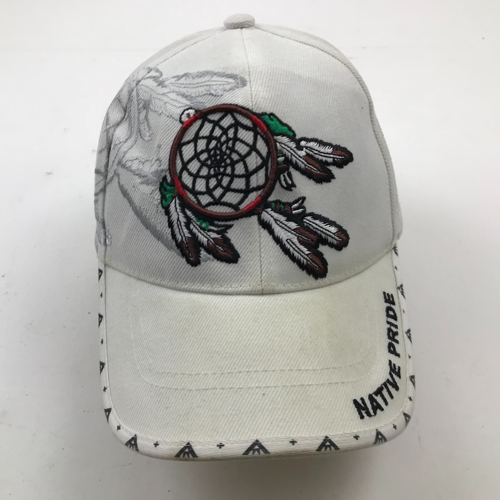 Native Pride Hat Cap Strapback White Black Adjust… - image 1