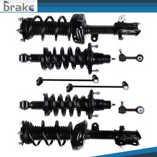 Fits 2007-2011 Honda CR-V Front & Rear Complete Struts & Coil Spring & Sway Bars