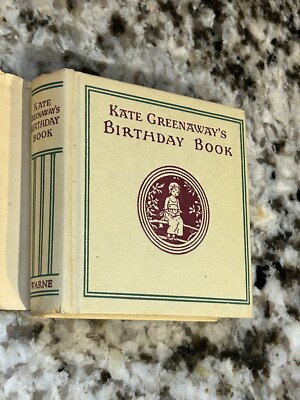Vintage Kate Greenaway's Birthday Book-Clean Pages with Jacket
