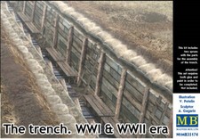 Master Box 35174 The trench. WWI & WWII era 1/35