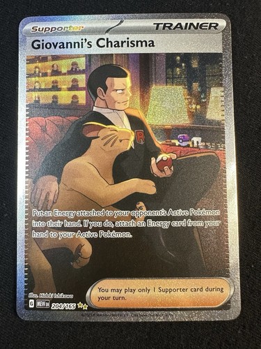 PSA 9 Charisma Di Giovanni 204/165 Illustrazione