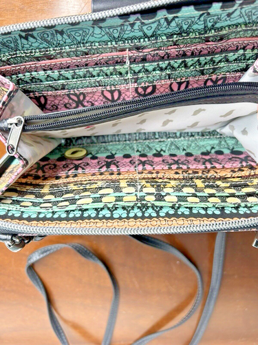 Sakroots Clutch Wallet Smartphone Crossbody Purse Removable Straps - Picture 7 of 10