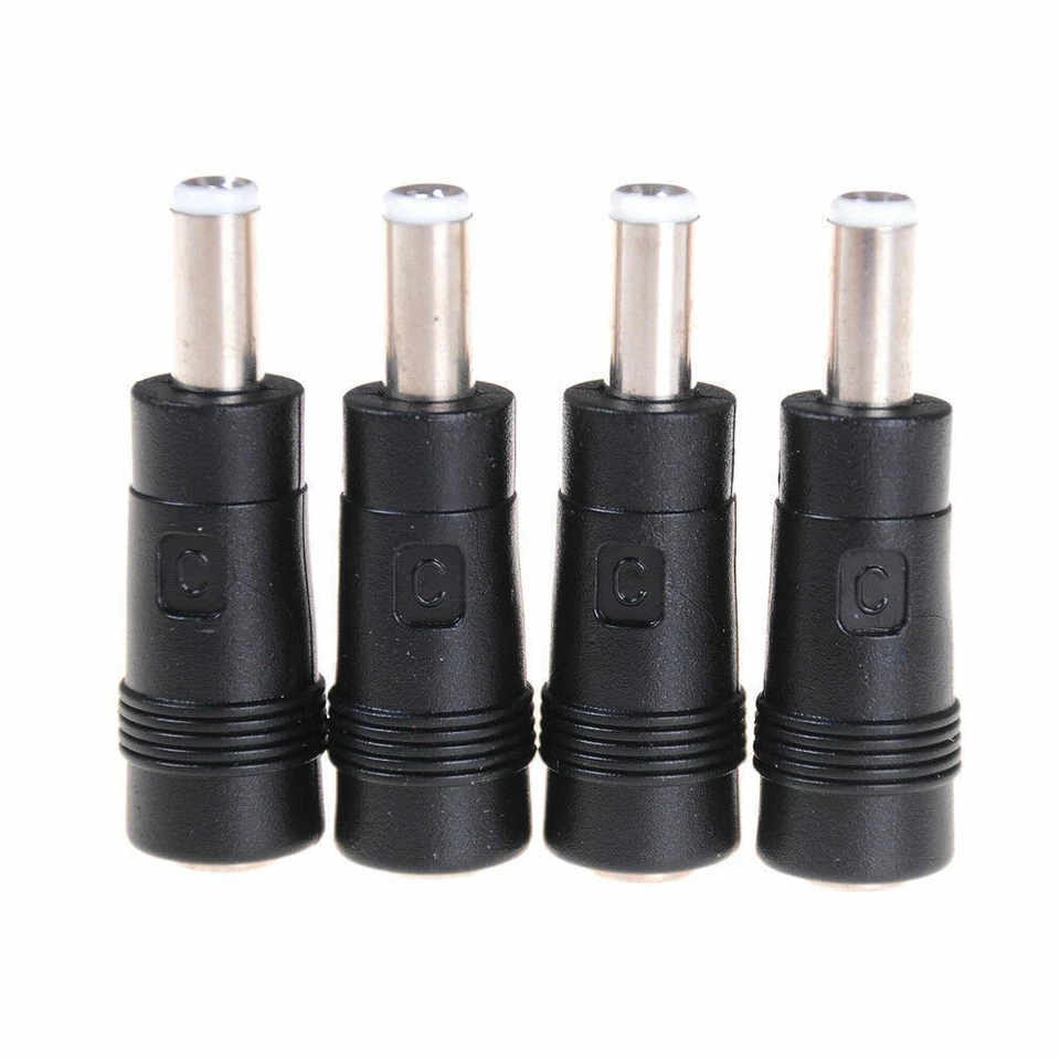 5.5x2.1mm Female to 5.5x2.5mm Male DC Power Plug Connector Adapter QP - Image 2 of 4