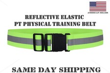 Reflective Military Elastic PT Physical Training Belt