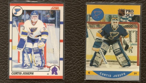 1990-91 Score Canadian #151 Curtis Joseph St. Louis Blues Rookie