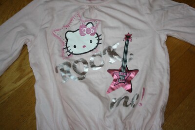Haut Hello Kitty Victoria Casal Couture – Rose, Coton, 6 Ans, Neuf Sans étiquette