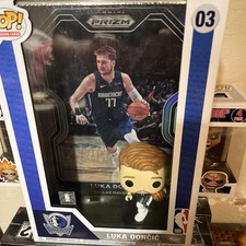 Funko Pop! NBA Luka Doncic #03 Dallas Mavericks Panini Prizm Trading Cards MINT 