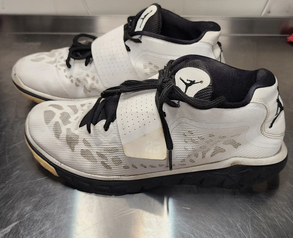 Nike Jordan Flight Flex Trainer 2 Hombres Talla 10.5 Blanco Zapato Deportivo Tenis Foto 3 de 4